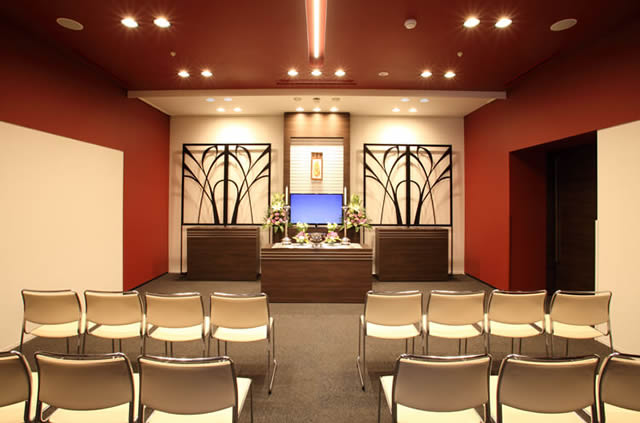 やわらぎ斎場あいの里式場札幌市北区葬儀葬式法要画像イメージ