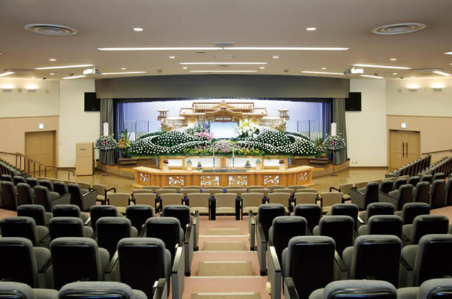 やわらぎ斎場4階式場観旭川5条通葬儀葬式法要画像イメージ
