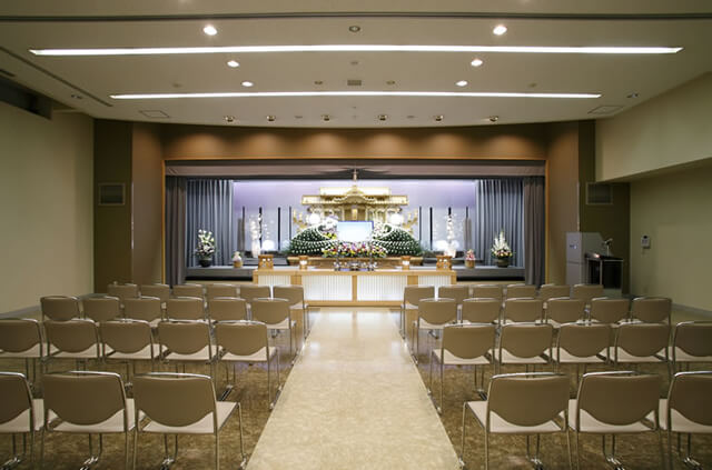 やわらぎ斎場厚別式場札幌市厚別区葬儀葬式法要画像イメージ
