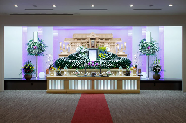 やわらぎ斎場厚別西外観札幌市厚別区葬儀葬式法要画像イメージ
