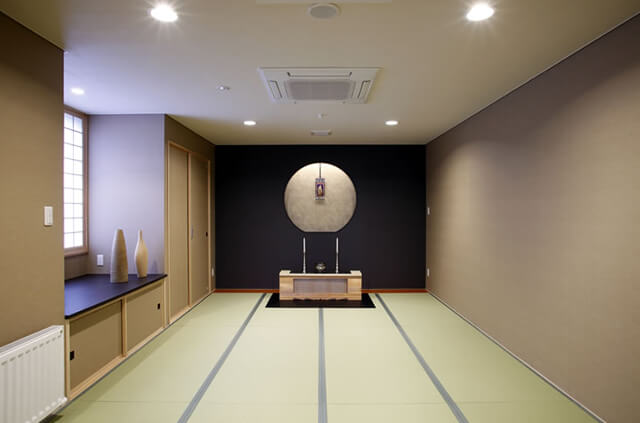 やわらぎ斎場恵庭安置室恵庭市有明町葬儀葬式法要画像イメージ
