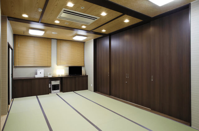 やわらぎファミリア士別親族控室（和室・1階）士別大通葬儀葬式法要画像イメージ
