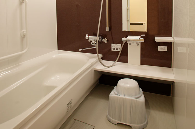 やわらぎファミリア新光親族控室（バスルーム）小樽新光葬儀葬式法要画像イメージ
