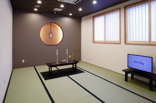 やわらぎファミリア新光安置室小樽新光葬儀葬式法要画像イメージ
