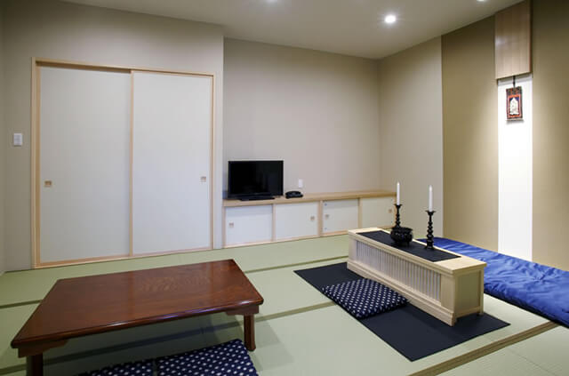 やわらぎ北円山別邸安置室札幌中央区葬儀葬式法要画像イメージ
