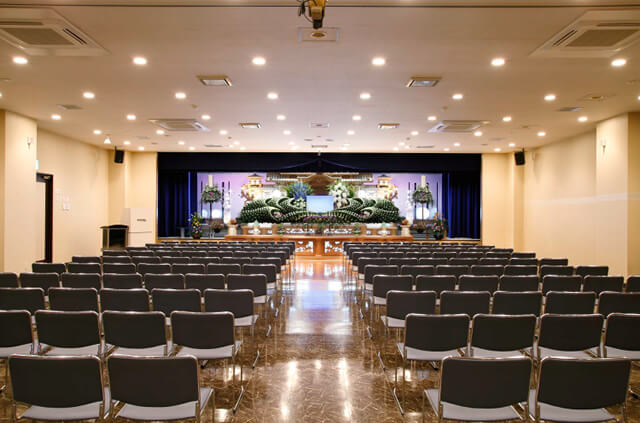 やわらぎ斎場清田1
									階式場札幌市清田区葬儀葬式法要画像イメージ
