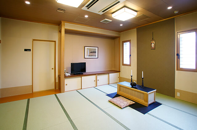やわらぎ斎場元町安置室札幌市東区葬儀葬式法要画像イメージ
