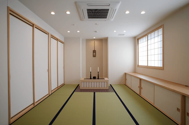 やわらぎ斎場永山安置室旭川永山葬儀葬式法要画像イメージ
