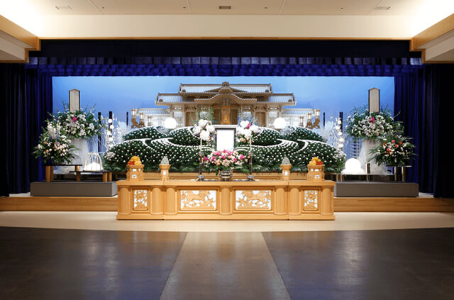 やわらぎ斎場名寄式場名寄徳田葬儀葬式法要画像イメージ
