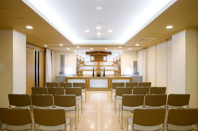 やわらぎ斎場西町法要式場札幌市西区葬儀葬式法要画像イメージ
