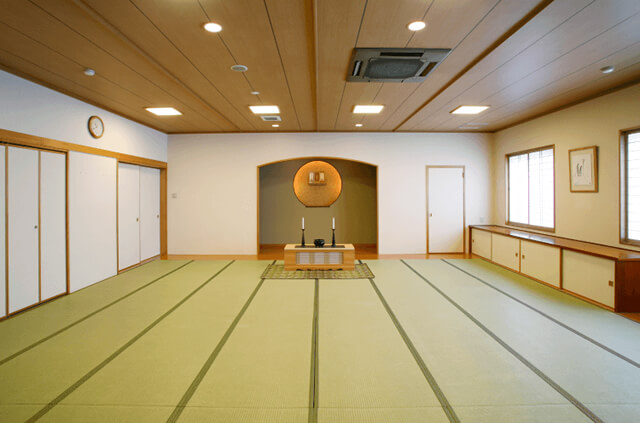 やわらぎ斎場西町別館親族控室（和室）札幌市西区葬儀葬式法要画像イメージ

