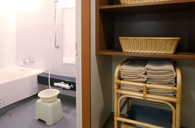 やわらぎ斎場西町別館バスルーム札幌市西区葬儀葬式法要画像イメージ
