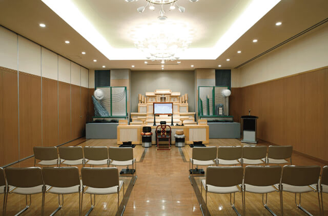 やわらぎ斎場小樽法要祭壇小樽有明町葬儀葬式法要画像イメージ
