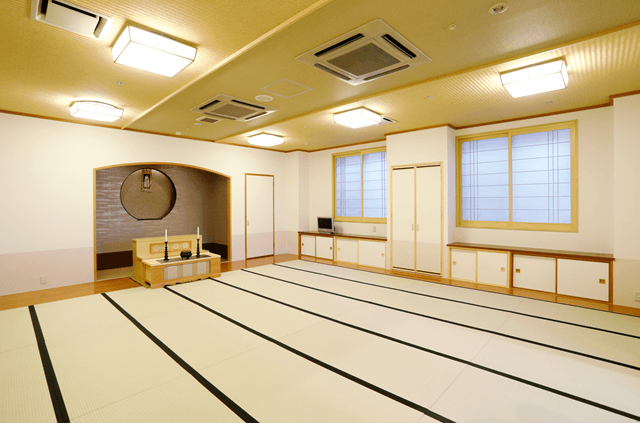 やわらぎ斎場手稲親族控室（和室）札幌市手稲区葬儀葬式法要画像イメージ
