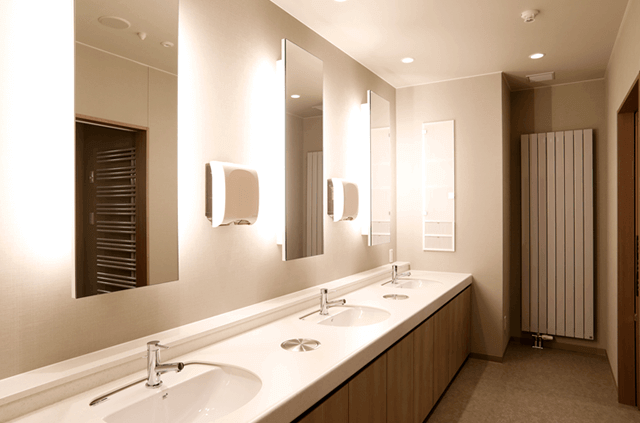 やわらぎ斎場屯田親族控室（洗面台）札幌北区屯田葬儀葬式法要画像イメージ

