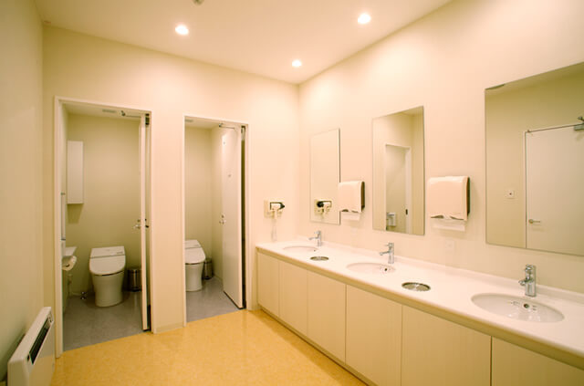 やわらぎ斎場東光洗面室旭川東光葬儀葬式法要画像イメージ
