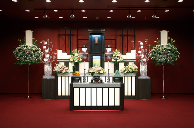 やわらぎ斎場豊平2階式場札幌市豊平区葬儀葬式法要画像イメージ
