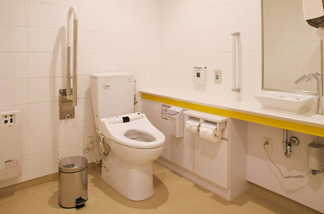 やわらぎ斎場月寒多目的トイレ札幌市豊平区葬儀葬式法要画像イメージ
