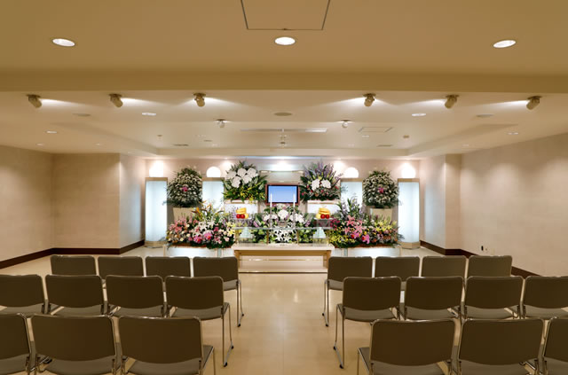 やわらぎ斎場センティア28式場4階札幌市中央区葬儀葬式法要画像イメージ